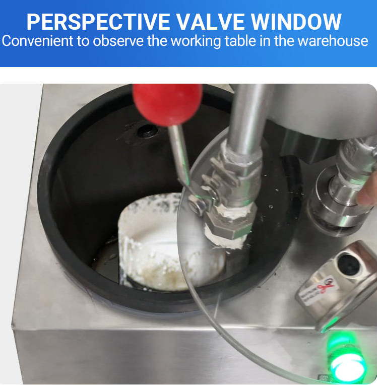 YALI 6L 750W Mini Vacuum Mixer for Jewelry Making Casting Vacuum Pump